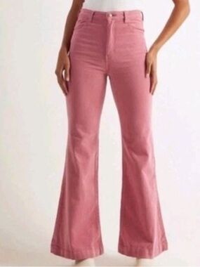 ROLLA'S Dusty Rose Wide-Leg Jeans Size 25